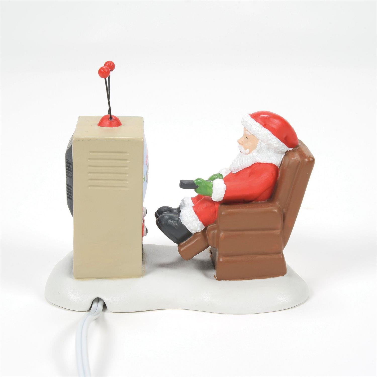 North Pole Village Santa At The Man Cave #6011405